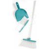 Upratovacia súprava na upratovanie Cleaning Set Smoby s metlou lopatkou a metličkou