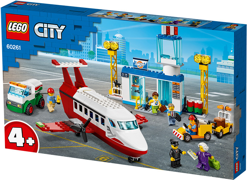 LEGO® City 60261 Centrálne letisko od 104,9 € - Heureka.sk