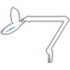 Dielenské LED svietidlo s lupou (177x132mm) 8067LED-U 3D 2,5-20W