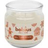 Bolsius Sviečka Large Jar, Cookie Fever, vonná, Vianoce, béžová, 100x98 mm, v skle