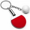 Prívesok na kľúče pre športovcov – Raketa a loptička pre stolný tenis