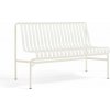 HAY Lavička Palissade Dining Bench without Armrest, cream white