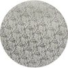 Pevná podložka strieborná 25 cm kruhová sila 1,2 cm - Cakesicq