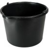 Geko Stavebné vedro 20 l čierne S NÁPLŇOU