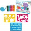 Buddy & Barney sada kúpeľových pasteliek so šablónami