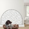 PIPPER. Ochranná textilná nálepka na stenu - Oblúk - Zvieratá Veľkosť: 120x96cm, Motív: bez mena