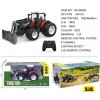 Diaľkovo ovládaný traktor s radlicou 1:24 červený