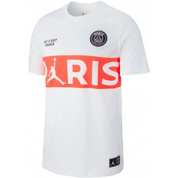 Nike Jordan Paris Saint Germain PSG tričko biele pánske od 26,99 € -  Heureka.sk