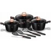 Súprava hrncov Berlinger Haus BLACK ROSE 10 ks