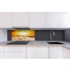 DIMEX | Dibond doska za kuchynskú linku | DBW-08040-204 Vlny v západe slnka| 80 x 40 cm + Dibond obkladová doska Dimex do kuchyne Vlny v západe slnkav rozmere 80 x 40 cm