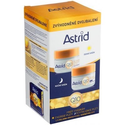 Astrid Q10 Miracle Denný a nočný krém proti vráskám 2 x 50 ml, denný + nočný