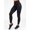 Gorilla Wear Dámske bezšvové legíny QUINCY Seamless - Čierne Farba: Čierna, Veľkosť: S/M