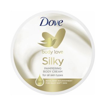 Dove Body Silk ošetrujúci telový krém 300 ml