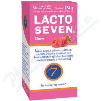 Vitabalans Lactoseven Chew mnd 50 tabliet