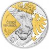 Česká mincovna strieborná minca Český Lev 2024 1 oz
