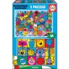 Puzzle Monsieur Madame Educa 2x48 dielov