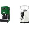 Gaggia New Classic EVO BC, green + Eureka Mignon Bravo, CR white