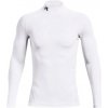Pánske tričko Under Armour ColdGear Armour Comp Mock White S