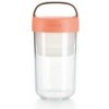 Lékué Jar To Go 600 ml | lososový