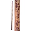 Authentic Dažďová palica bambus + kôra praveké maľby 75 cm