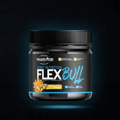 Warrior FlexBull – Komplexná kĺbová výživa 300 g Juicy Ginger