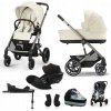 CYBEX SET Kočík kombinovaný Balios S Lux Seashell Beige Gold +autosedačka