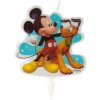 Sviečka Mickey Mouse 7,5 cm Dekora