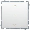 Kontaktní simon Simon Základní přepínač zakopnutí LIASIS 1-0-2 do bílého rámu BMZW1K.01/11