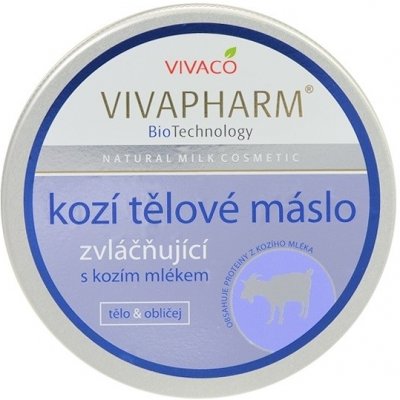 Vivaco VIVAPHARM Telové maslo s kozím mliekom\s200 ml