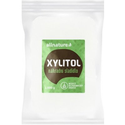 Allnature Xylitol březový cukr 1000 g
