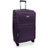 AVANCEA Textilný cestovný kufor GP4725 4W fialový L 80x49x31 cm