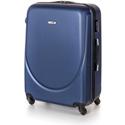 Pretty UP Cestovný škrupinový kufor ABS16, modrá