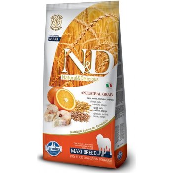 N&D Low Grain Dog Adult Codfish & Orange 12 kg
