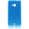 Púzdro SILIKÓNOVÉ JELLY CASE LEATHER pre HTC DESIRE 620 - modré
