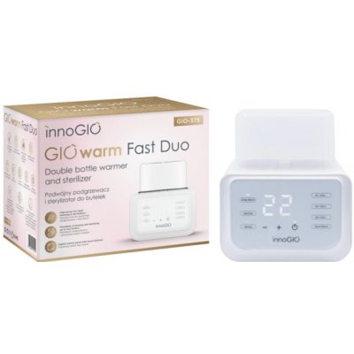 innoGIO Ohrievač fliaš GIOwarm Fast Duo