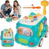Logická hračka 6 v 1 pre ranú edukáciu detí - Hudobný autobus - Darček