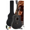 SX SD104KBK Black Akustická gitara