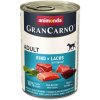 Animonda Gran Carno Original Adult hovädzie a losos + špenát 400 g