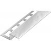 SP19 schodová lišta Z, hliník protišmyk, 10 mm, 2,5 m
