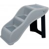 Plastové schody Pet Stairs 34 x 39 cm, šedé