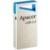 Apacer USB flash disk, USB 3.0, 64GB, AH155, strieborný, AP64GAH155U-1, USB A, s pútkom (AP64GAH155U-1)