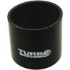 TurboWorkS Silikónová spojka Black 80 mm 868
