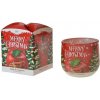Santo Candles Sviečka vonná v skle Merry Christmas 100g