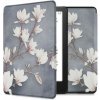 Puzdro KW Mobile - Magnolias II - KW5625602 - pre Amazon Kindle Paperwhite 5 (2021) - viacfarebné (KW Mobile obal na Amazon Kindle Paperwhite 5 (2021), flip, Magnolias II, viacfarebné, AutoSleep + zár