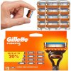 Náplne do strojčekov Gillette Fusion5 Gillette 12 ks