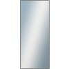 DANTIK - Zrkadlo v rámu, rozmer s rámom 60x140 cm z lišty Hliník hnedá (7001022)