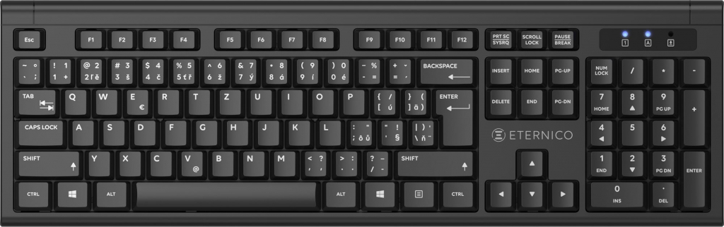 Eternico Essential Keyboard Wireless KS1000 AET-KS1000CSBN