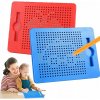 2x MAGNETICKÁ TABUĽKA GUĽÔČKY MAGNETICKÉ MAGPAD DOTYKOVÉ PERO S MAGNETOM + ŠABLÓNY