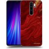 Picasee silikónový prehľadný obal pre Xiaomi Redmi Note 8 Pro - Red