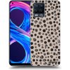 Picasee silikónový čierny obal pre Realme 8 Pro - Dots